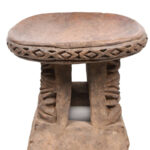 Stool - Wood - Okou - Cameroon