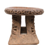 Stool - Wood - Okou - Cameroon