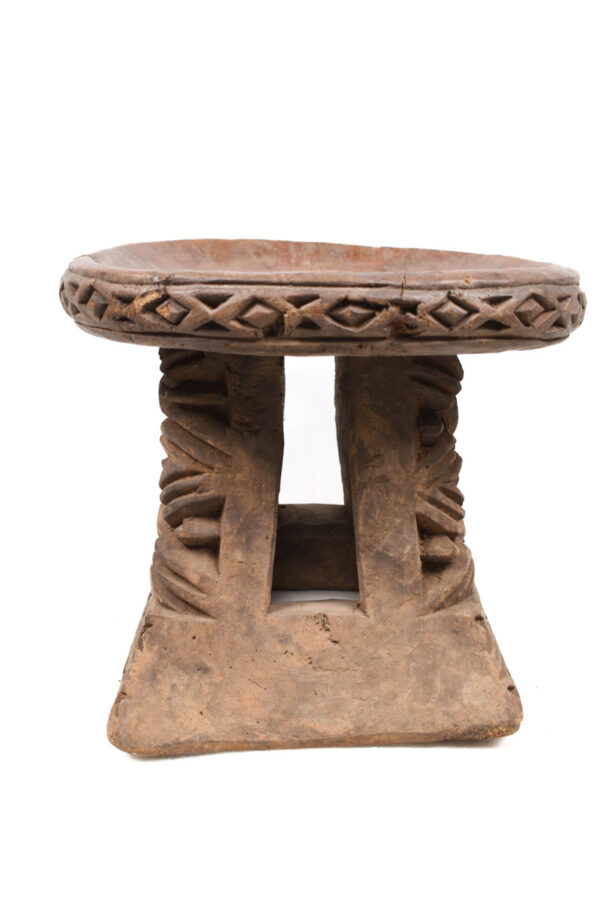 Stool - Wood - Okou - Cameroon
