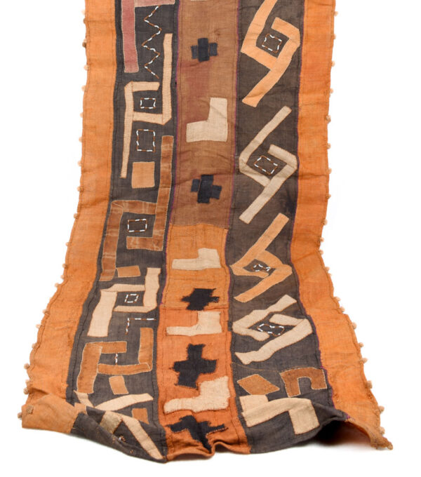 Textile - Cloth - Shoowa-Kuba - DR Congo 380 cm
