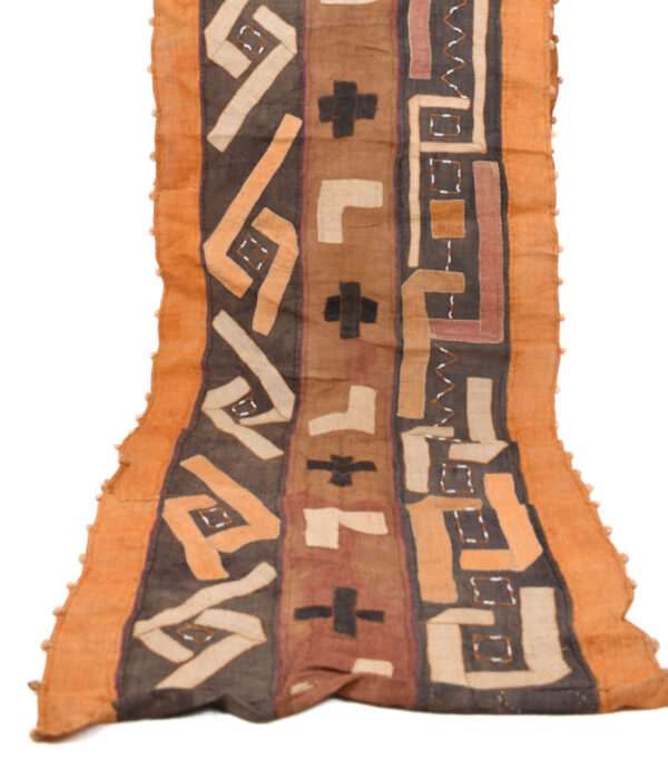 Textile - Cloth - Shoowa-Kuba - DR Congo 380 cm
