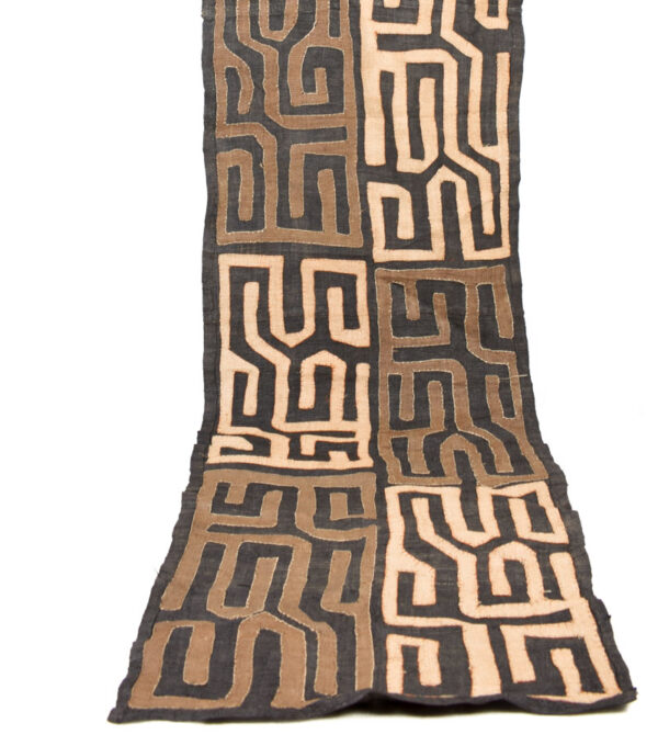 Textile - Cloth - Shoowa-Kuba - DR Congo 320 cm