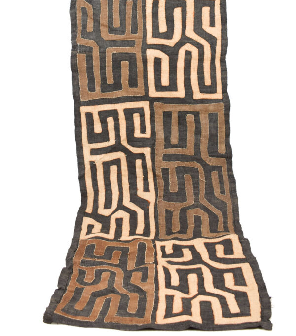 Textile - Cloth - Shoowa-Kuba - DR Congo 320 cm