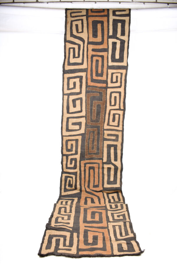 Textile - Cloth - Shoowa-Kuba - DR Congo 300 cm