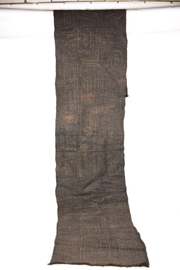 Textile - Cloth - Shoowa-Kuba - DR Congo 300 cm