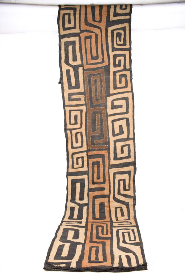 Textile - Cloth - Shoowa-Kuba - DR Congo 300 cm
