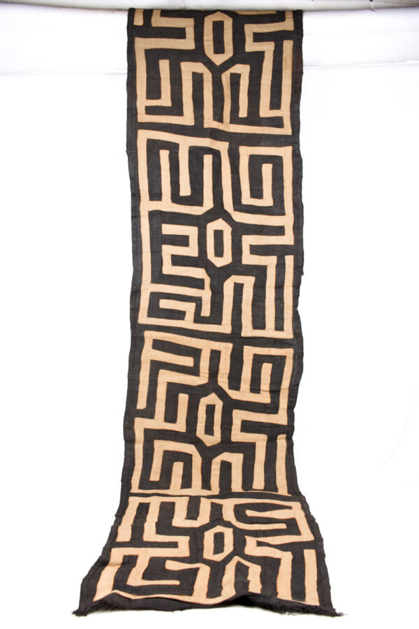 Textile - Cloth - Shoowa-Kuba - DR Congo 320 cm