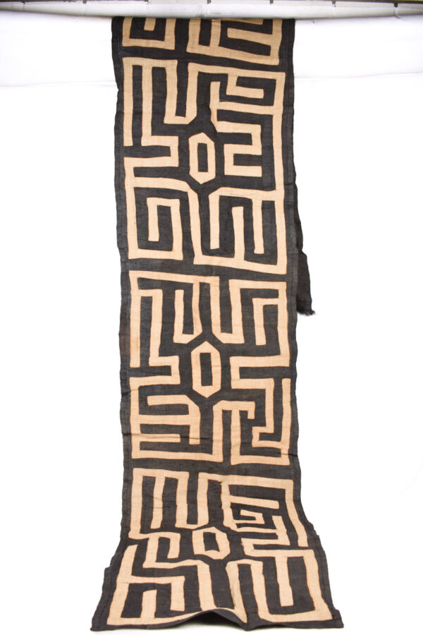 Textile - Cloth - Shoowa-Kuba - DR Congo 320 cm
