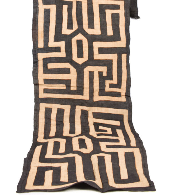 Textile - Cloth - Shoowa-Kuba - DR Congo 320 cm
