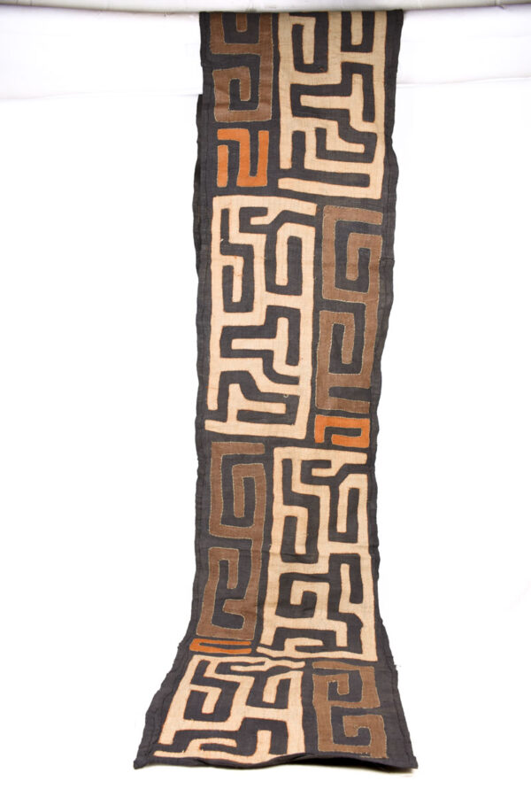 Textile - Cloth - Shoowa-Kuba - DR Congo 300 cm