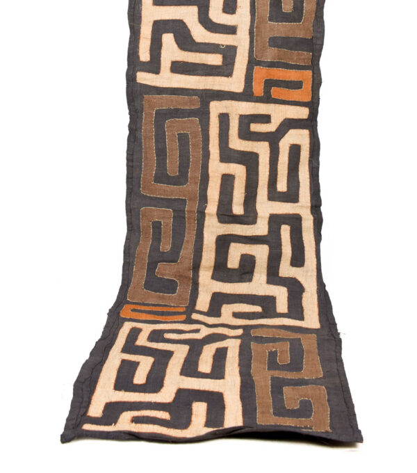 Textile - Cloth - Shoowa-Kuba - DR Congo 300 cm