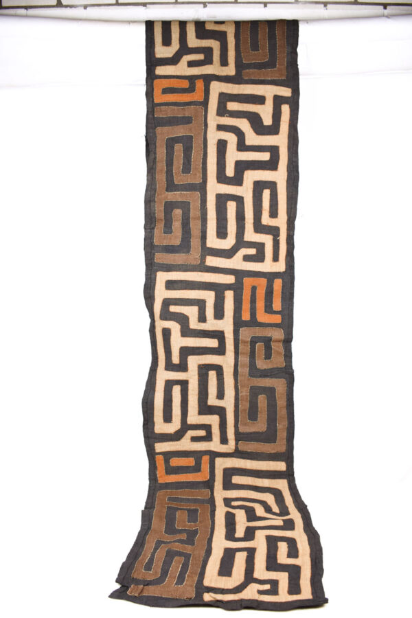 Textile - Cloth - Shoowa-Kuba - DR Congo 300 cm