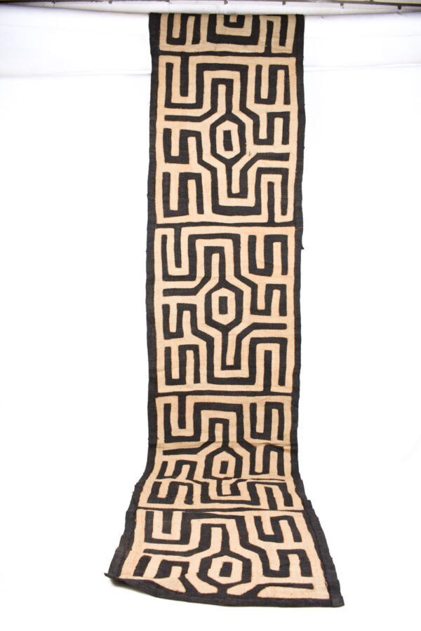 Textile - Cloth - Shoowa-Kuba - DR Congo 340 cm