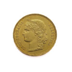 Switzerland 20 Francs 1891 Helvetica