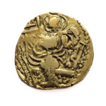 India, Kidarites AV Stater / Dinara 5th Century Kidara Kushana