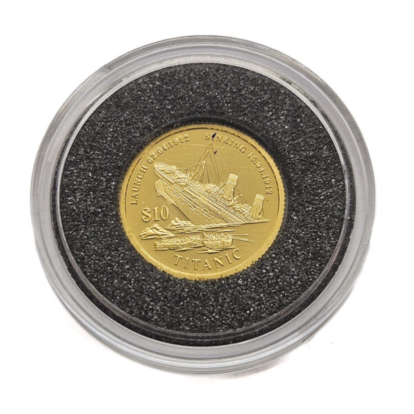 Kiribati 10 Dollar 1998 Titanic - 1/25 Oz.