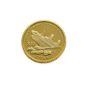 Kiribati 10 Dollar 1998 Titanic - 1/25 Oz.