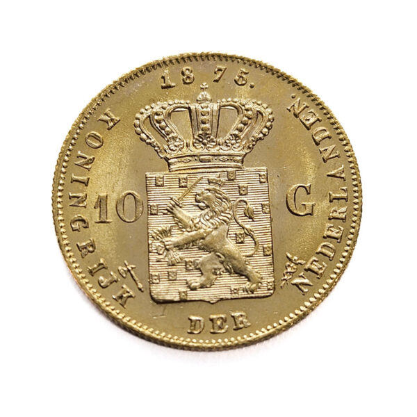Nederland 10 Gulden 1875 Willem III