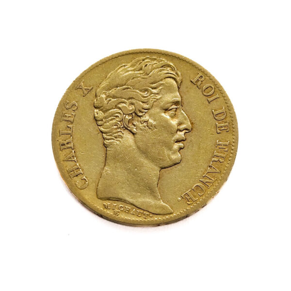 France 20 Francs 1828-A Charles X