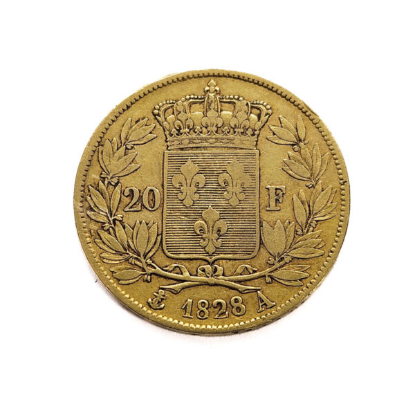 France 20 Francs 1828-A Charles X