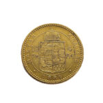 Hungary 10 Francs / 4 Forint 1889 Franz Joseph I