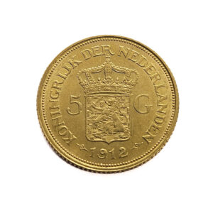 Nederland 5 Gulden 1912 Wilhelmina
