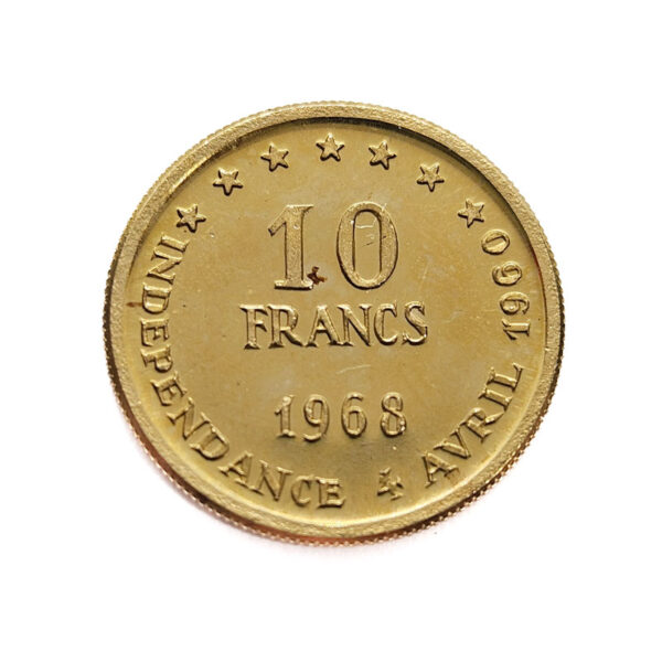 Senegal 10 Francs 1968 Independence