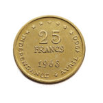 Senegal 25 Francs 1968 Independence