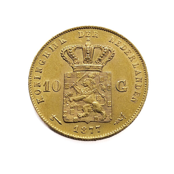Nederland 10 Gulden 1877 Willem III
