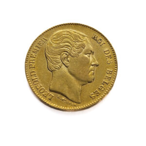 Belgium 20 Francs 1865 Leopold I