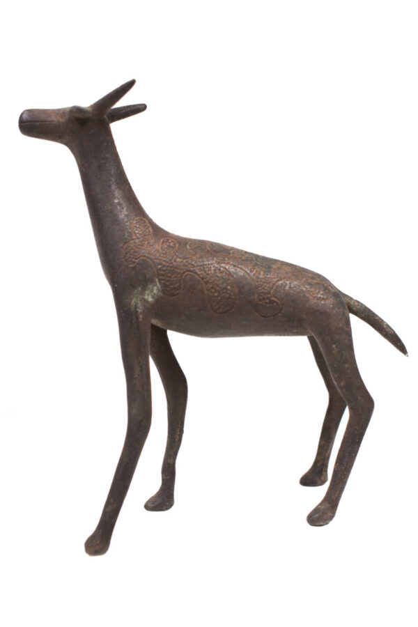 Antelope Figure - Bronze - Bobo - Burkina Faso