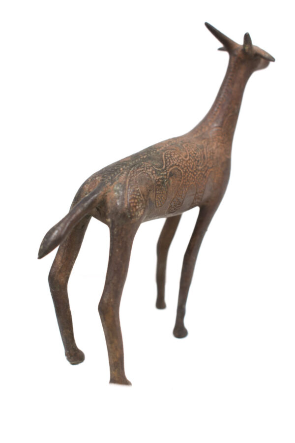 Antelope Figure - Bronze - Bobo - Burkina Faso