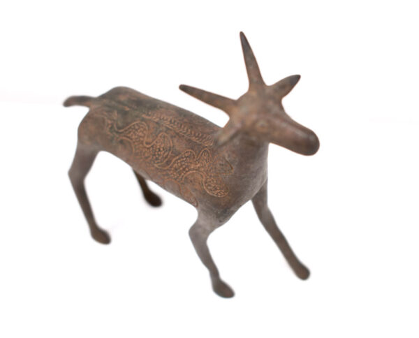 Antelope Figure - Bronze - Bobo - Burkina Faso