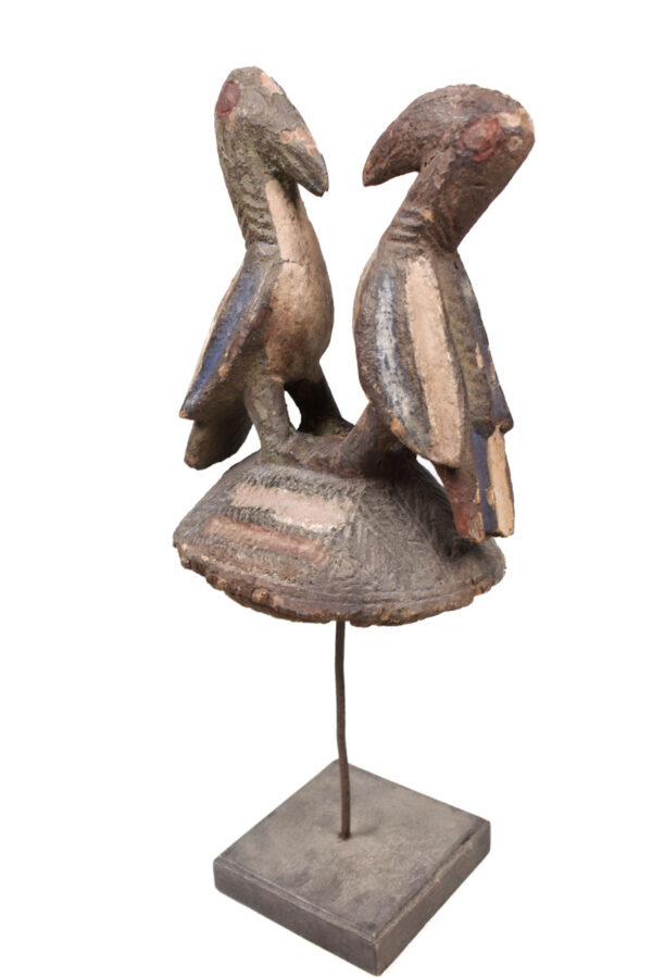 Crest mask / Headdress - Wood - Sejen, Senufo - Ivory Coast