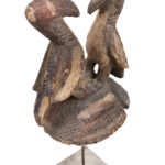 Crest mask / Headdress - Wood - Sejen, Senufo - Ivory Coast