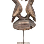 Crest mask / Headdress - Wood - Sejen, Senufo - Ivory Coast