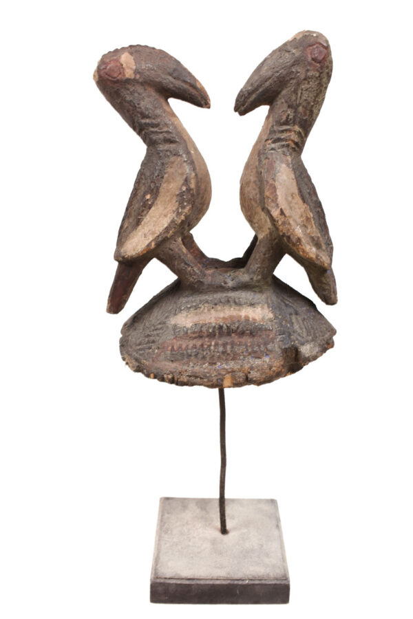 Crest mask / Headdress - Wood - Sejen, Senufo - Ivory Coast