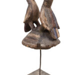 Crest mask / Headdress - Wood - Sejen, Senufo - Ivory Coast