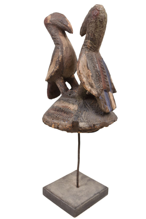 Crest mask / Headdress - Wood - Sejen, Senufo - Ivory Coast