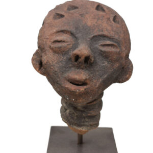Head - Terracotta - Akan- Ghana
