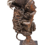 Figure - Wood, Feathers - Bakongo Vili - Congo