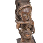 Figure - Wood, Feathers - Bakongo Vili - Congo