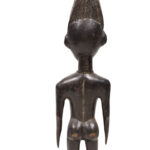 Ancestor figure - Wood - Abron - Ghana - KF Schädler certficate