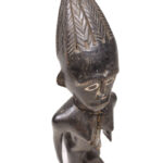 Ancestor figure - Wood - Abron - Ghana - KF Schädler certficate
