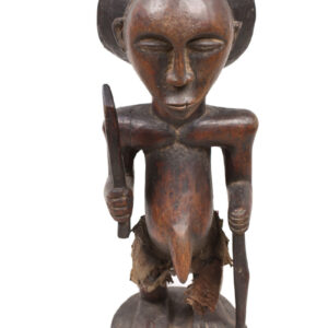 Ancestor figure - Wood - Luba - DR Congo