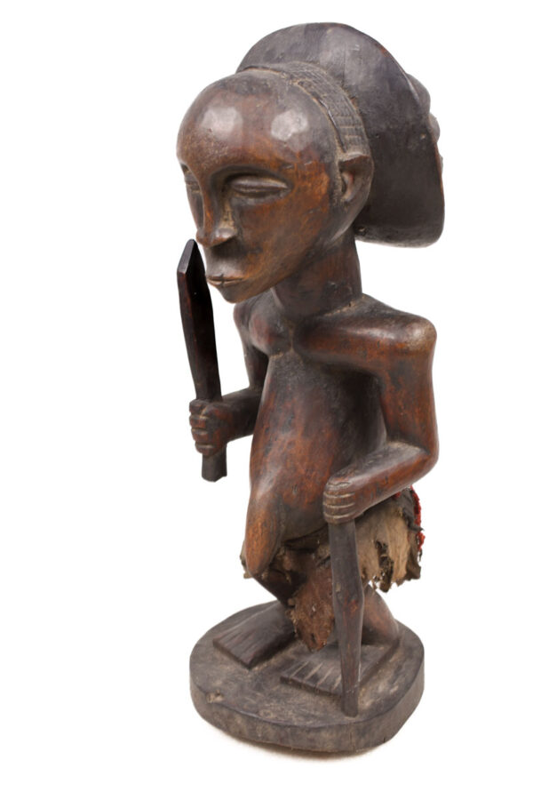 Ancestor figure - Wood - Luba - DR Congo