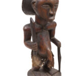 Ancestor figure - Wood - Luba - DR Congo
