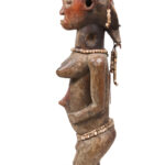 Ancestor figure - Wood, Beads - Luba - DR Congo