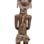 Ancestor figure - Wood, Beads - Luba - DR Congo