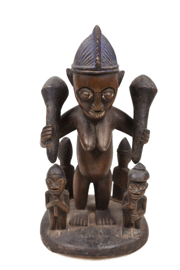 Ancestor figure - Wood - Yoruba - Nigeria
